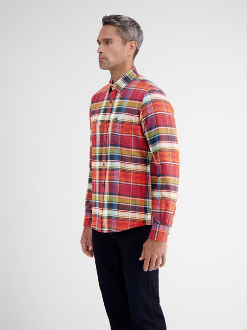 Lerros Flannelhemd in kerniger Twillqualität Fabrikverkauf