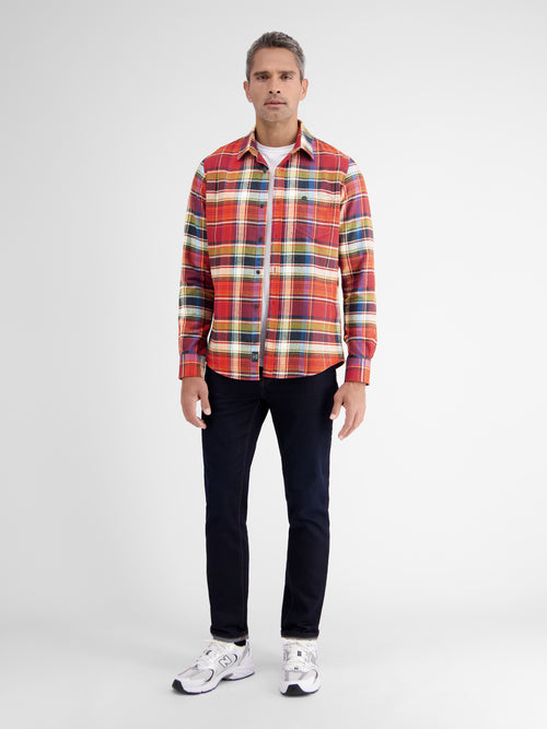 Lerros Flannelhemd in kerniger Twillqualität Fabrikverkauf