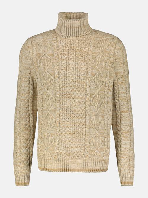 Lerros Jacquard-Rollkragenpullover Limitierter Zeitrabatt
