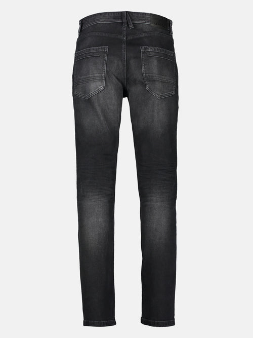 Lerros BAXTER 5-Pocket-Denim im Used-Look, RELAXED FIT, black Vierteljährliche Förderung