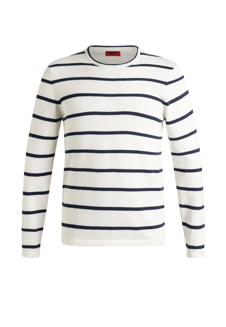 Lloyd Sweater round neck striped Art. E14-21011-FE Sonderangebot der Fabrik