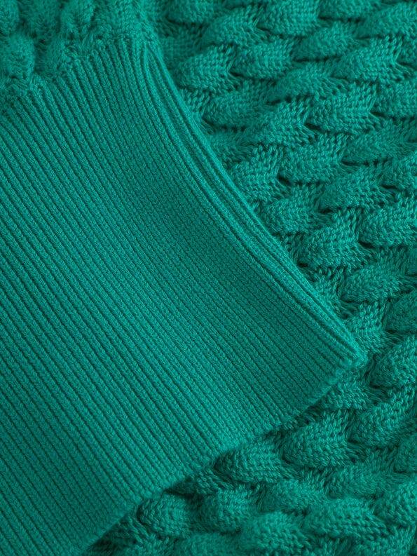Mademoiselle YéYé Grobstrick Pullover aus Bio-Baumwolle Exklusive Angebote