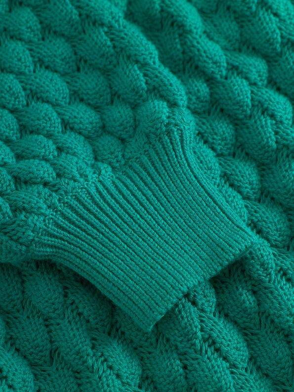 Mademoiselle YéYé Grobstrick Pullover aus Bio-Baumwolle Exklusive Angebote