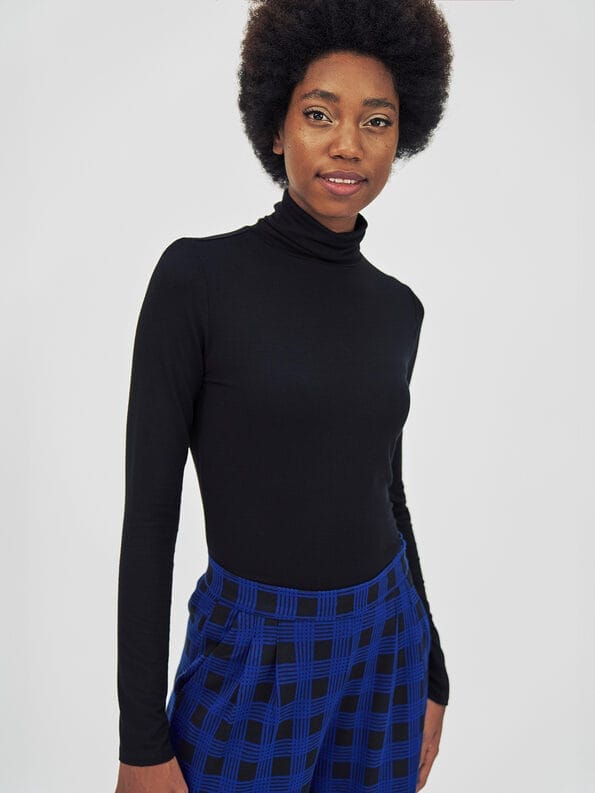 Mademoiselle YéYé Jersey Rollkragen aus Ecovero by Lenzing Begrenzte Freigabe