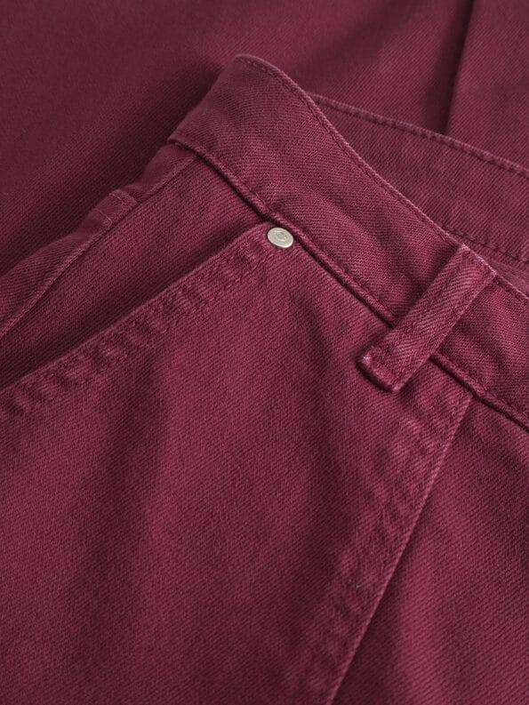 Mademoiselle YéYé Jeans Hose mit weitem Bein aus Bio-Baumwolle Letzte 2 Tage