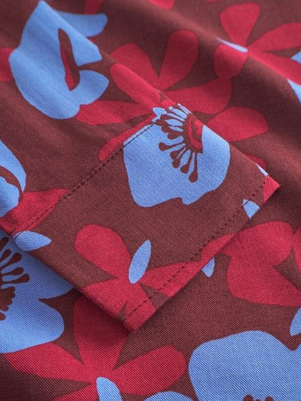 Mademoiselle YéYé Hemdbluse mit langem Kragen aus Ecovero by Lenzing Letzter Tag