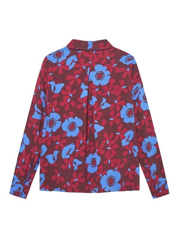 Mademoiselle YéYé Hemdbluse mit langem Kragen aus Ecovero by Lenzing Letzter Tag