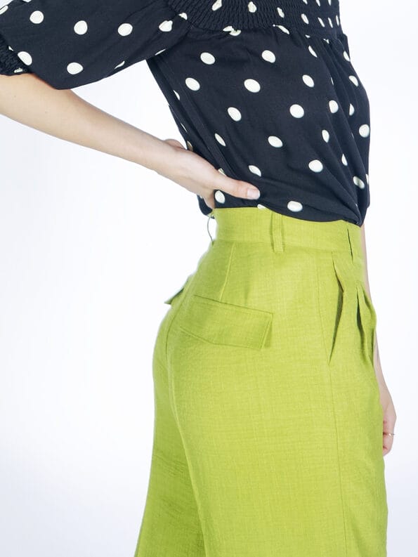 Mademoiselle YéYé Schulterfreie Bluse aus EcoVero by Lenzing Riesige Rabatte
