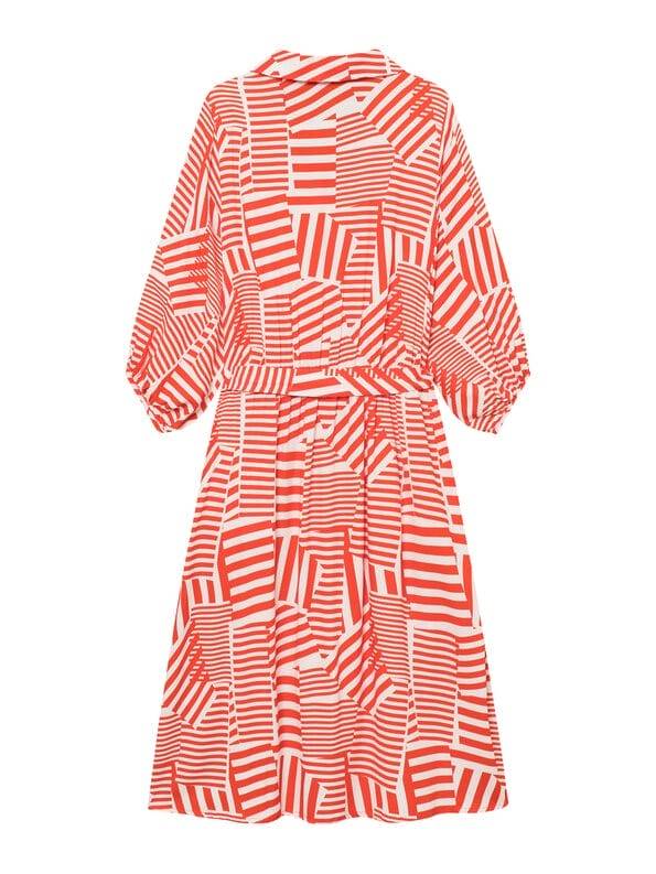 Mademoiselle YéYé Kleid mit V-Ausschnitt aus EcoVero by Lenzing Günstiger Verkauf