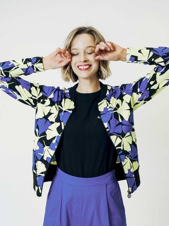 Mademoiselle YéYé Jersey Collegejacke aus EcoVero by Lenzing Günstig kaufen