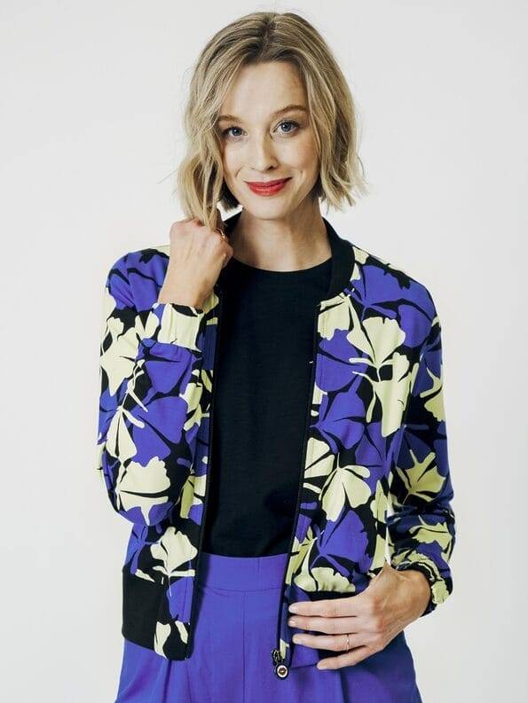Mademoiselle YéYé Jersey Collegejacke aus EcoVero by Lenzing Günstig kaufen