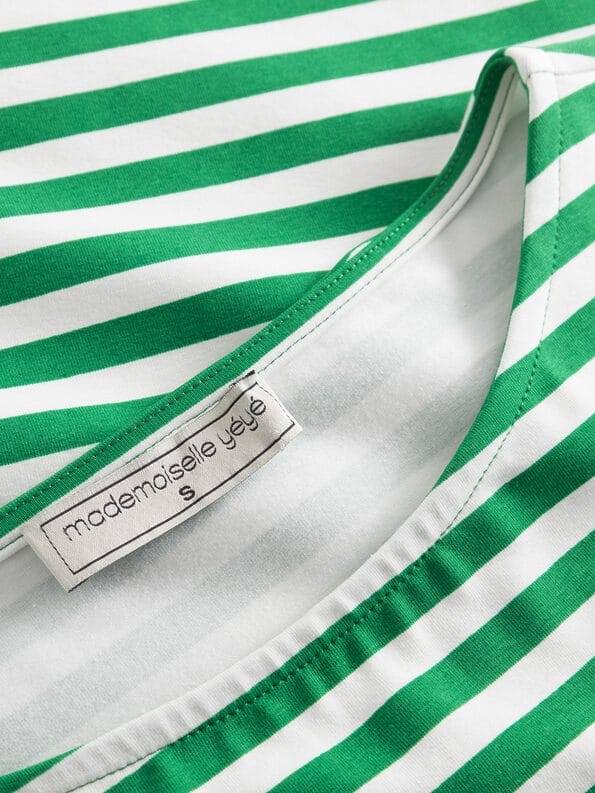 Mademoiselle YéYé Boxy Jersey Top aus Bio-Baumwolle Cyber Monday