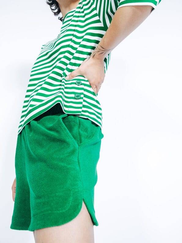 Mademoiselle YéYé Frottee Short aus Bio-Baumwolle Muttertagsangebot