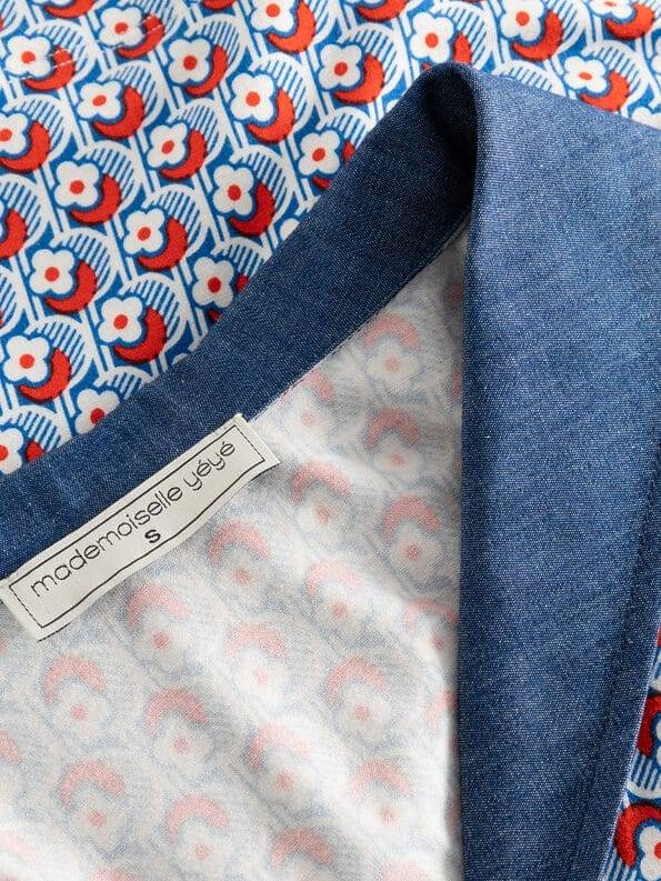 Mademoiselle YéYé Jerseytop mit Matrosenkragen aus EcoVero by Lenzing Valentinstagsangebot