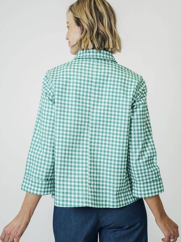 Mademoiselle YéYé Verkürzte Jacke aus Baumwolle Zeitlich begrenztes Angebot