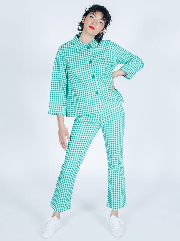 Mademoiselle YéYé Kickflare Hose aus Baumwolle Exklusive Angebote