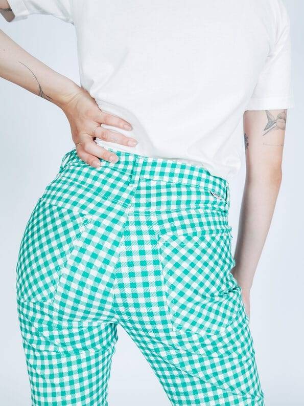 Mademoiselle YéYé Kickflare Hose aus Baumwolle Exklusive Angebote