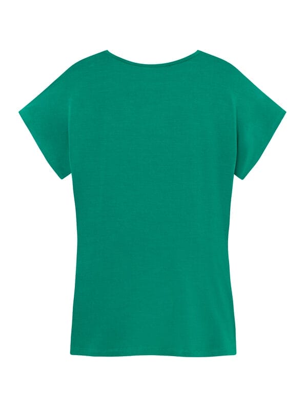 Mademoiselle YéYé Jersey Top mit tiefem Ausschnitt aus Tencel by Lenzing Tägliche Deals