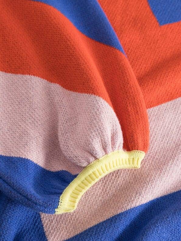 Mademoiselle YéYé Strickpullover mit Ballonärmeln aus Bio-Baumwolle VIP-Rabatte