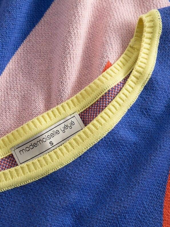 Mademoiselle YéYé Strickpullover mit Ballonärmeln aus Bio-Baumwolle VIP-Rabatte