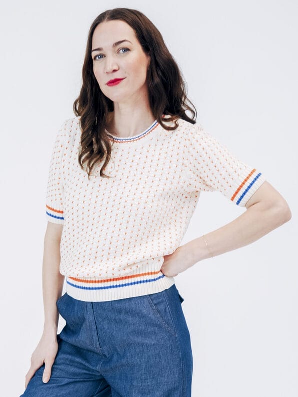 Mademoiselle YéYé Stricktop aus Bio-Baumwolle Zeitbegrenzte Promotion