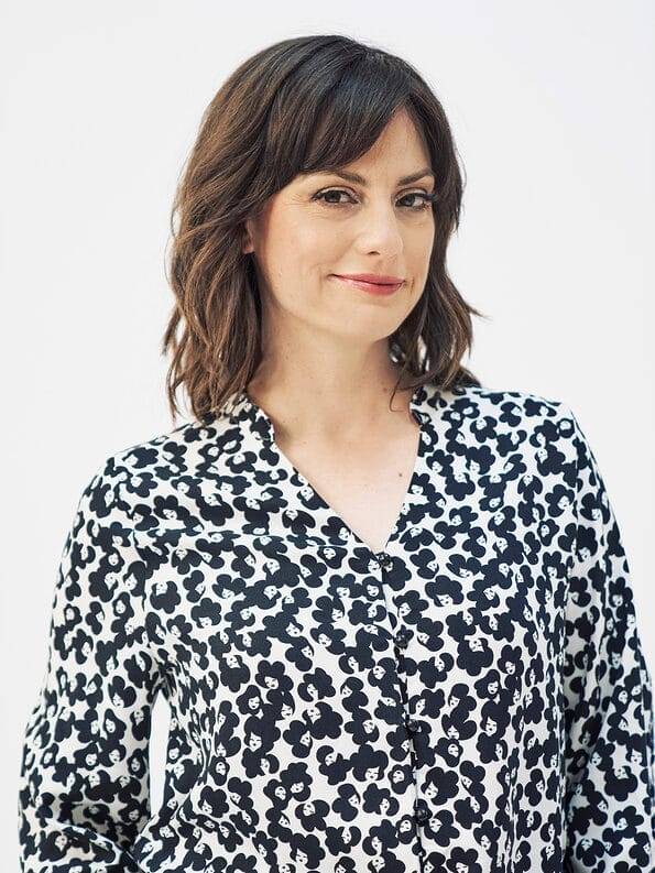 Mademoiselle YéYé Crepe Bluse mit Ballonärmeln aus Ecovero by Lenzing 50% Rabatt für begrenzte Zeit