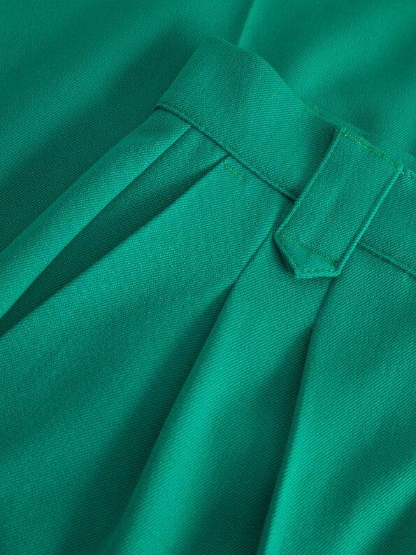 Mademoiselle YéYé Bundfaltenhose mit weitem Bein aus Gabardine Rabatte dieses Monats