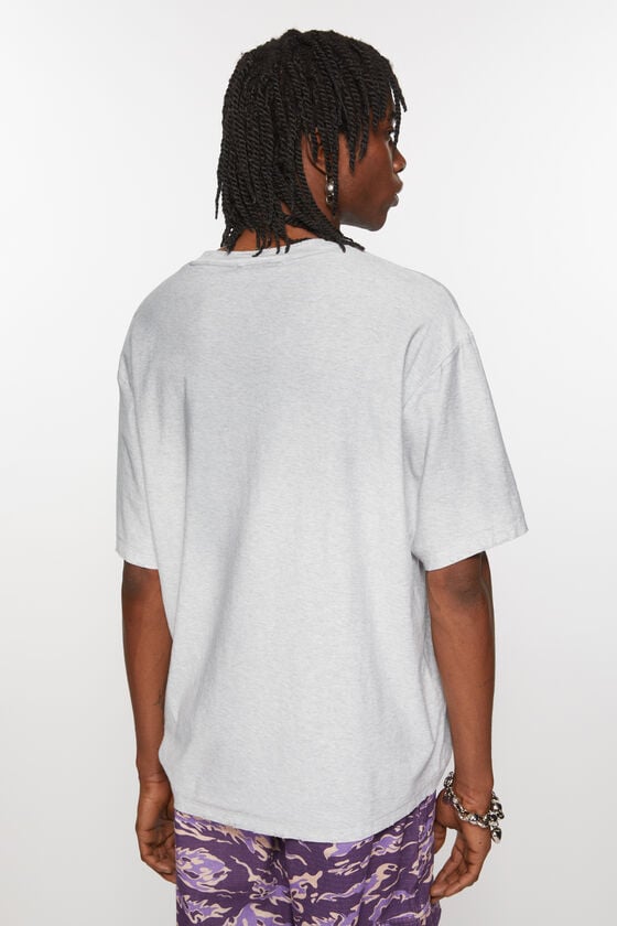 ﻿Acne Studios Logo-T-Shirt – lockere Passform Valentinstagsangebot