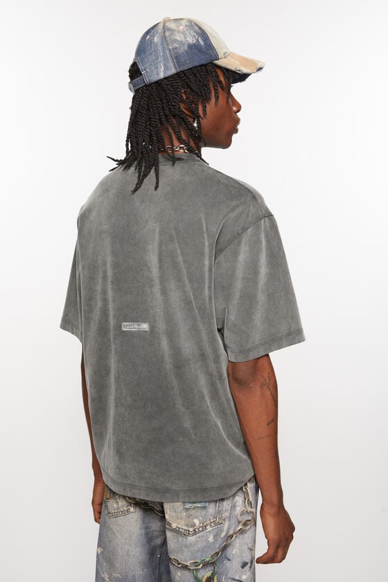 Acne Studios T-Shirt mit Rundhalsausschnitt - Entspannte Unisex-Passform Jubiläumsangebot