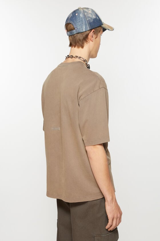 Acne Studios T-Shirt mit Rundhalsausschnitt - Entspannte Unisex-Passform Neueste Mode