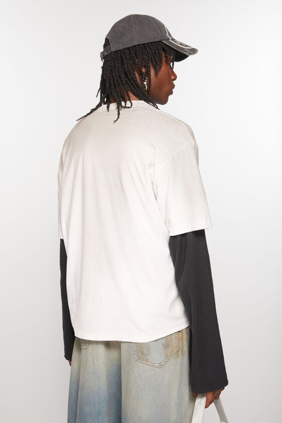 Acne Studios Logo-T-Shirt – lockere Passform Online Outlet