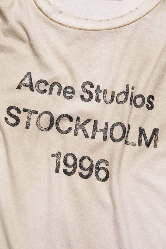 Acne Studios Logo-T-Shirt – lockere Passform Online Outlet