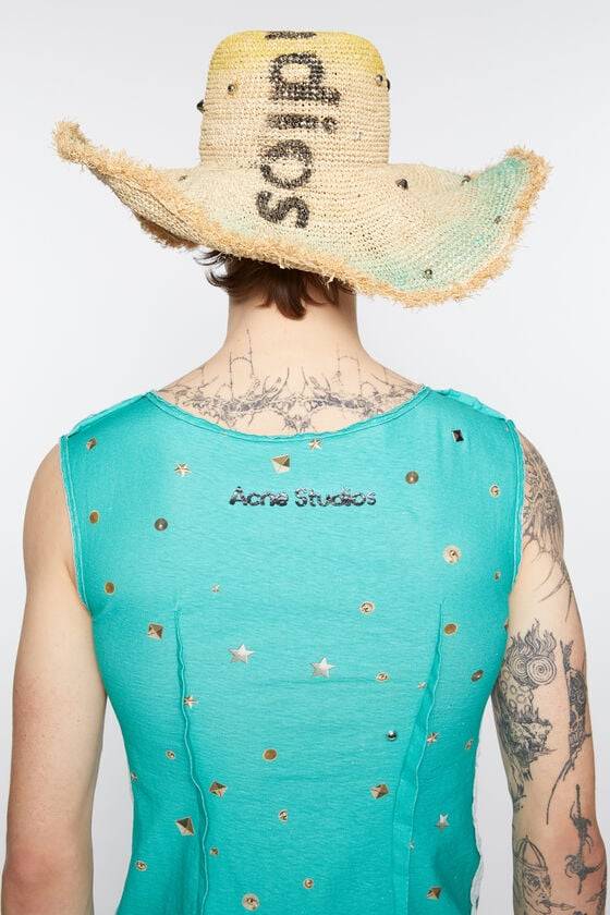 Acne Studios Bedrucktes Tanktop Zeitlich begrenztes Angebot