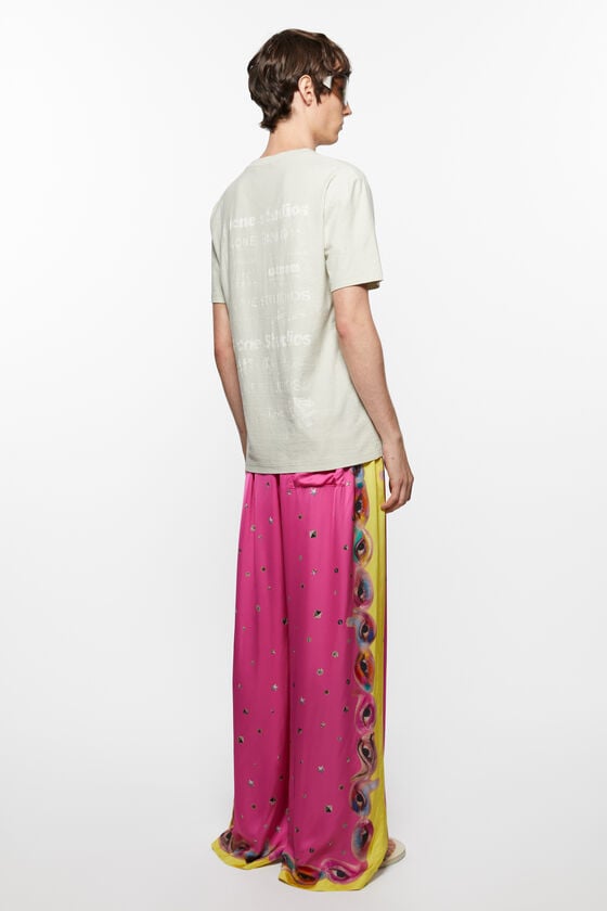 Acne Studios Logo-T-Shirt – lockere Passform Exklusive Angebote
