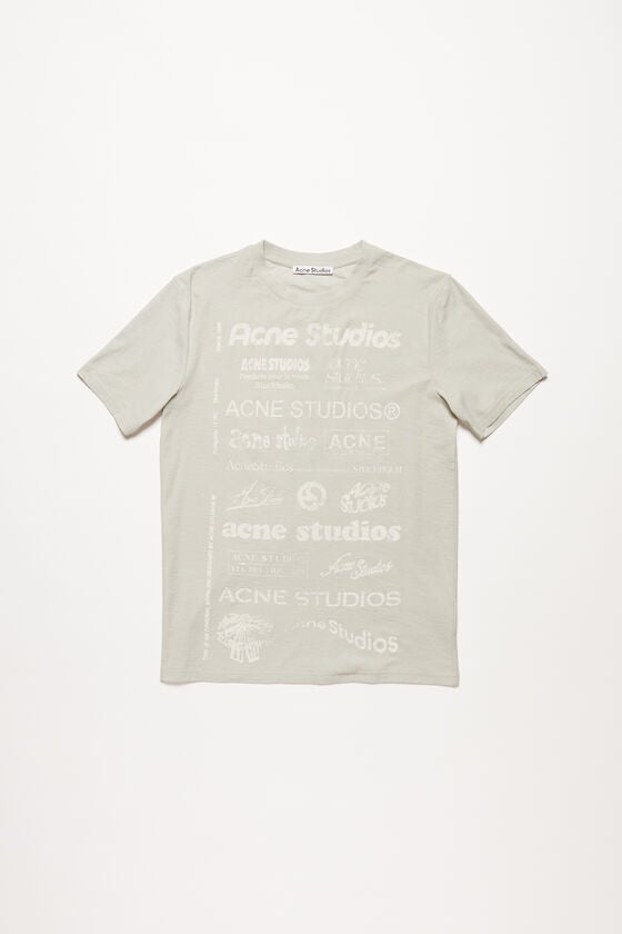 Acne Studios Logo-T-Shirt – lockere Passform Exklusive Angebote