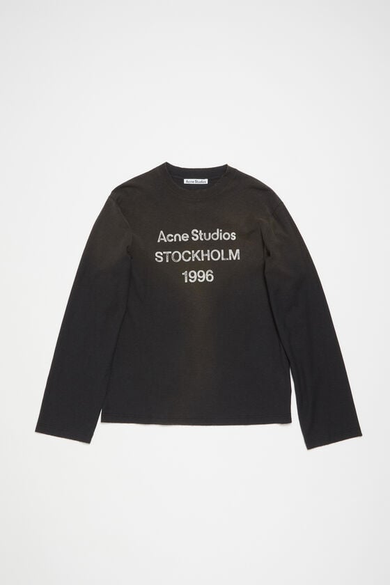 Acne Studios Logo-T-Shirt – lockere Passform Blitzangebot
