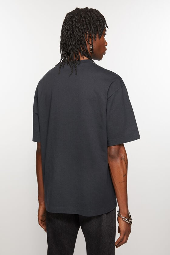 Acne Studios T-Shirt Stamp-Logo - lockere Passform Große Rabatte