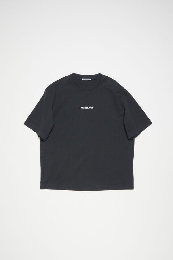 Acne Studios T-Shirt Stamp-Logo - lockere Passform Große Rabatte