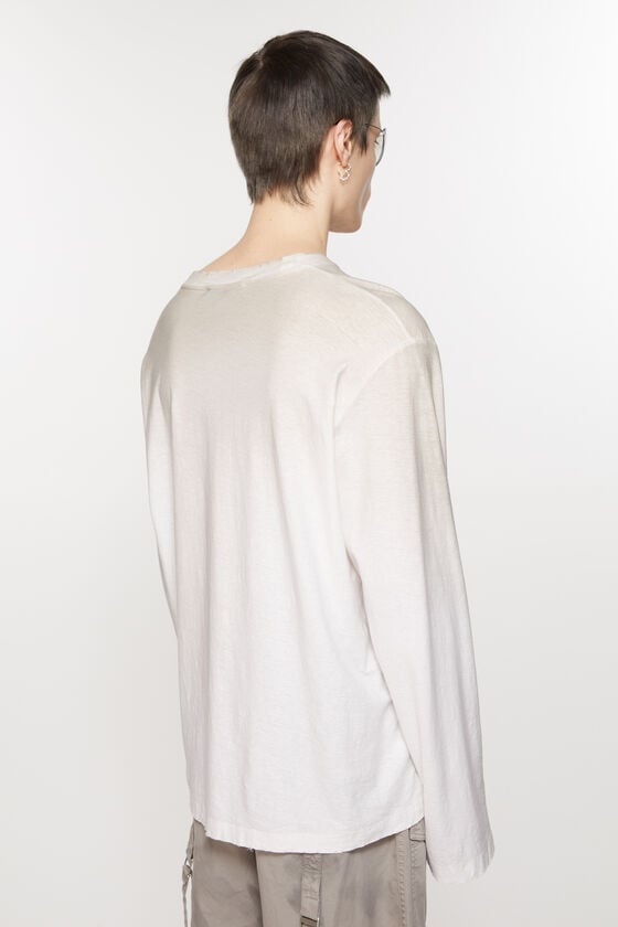 Acne Studios Logo-T-Shirt – lockere Passform Kauf eins, bekomm eins gratis