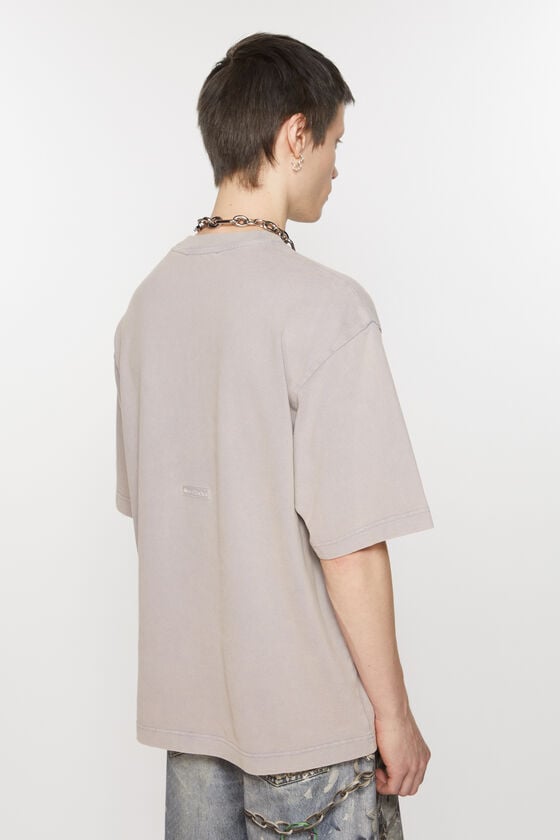 Acne Studios T-Shirt mit Rundhalsausschnitt - Entspannte Unisex-Passform Tägliche Deals