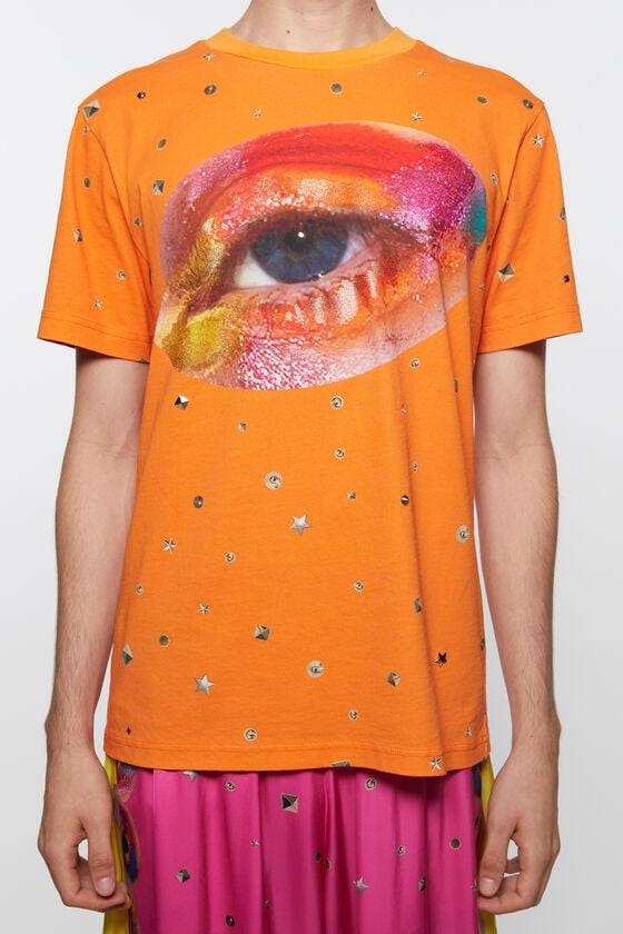Acne Studios Bedrucktes T-Shirt Sonderangebote