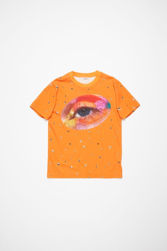 Acne Studios Bedrucktes T-Shirt Sonderangebote