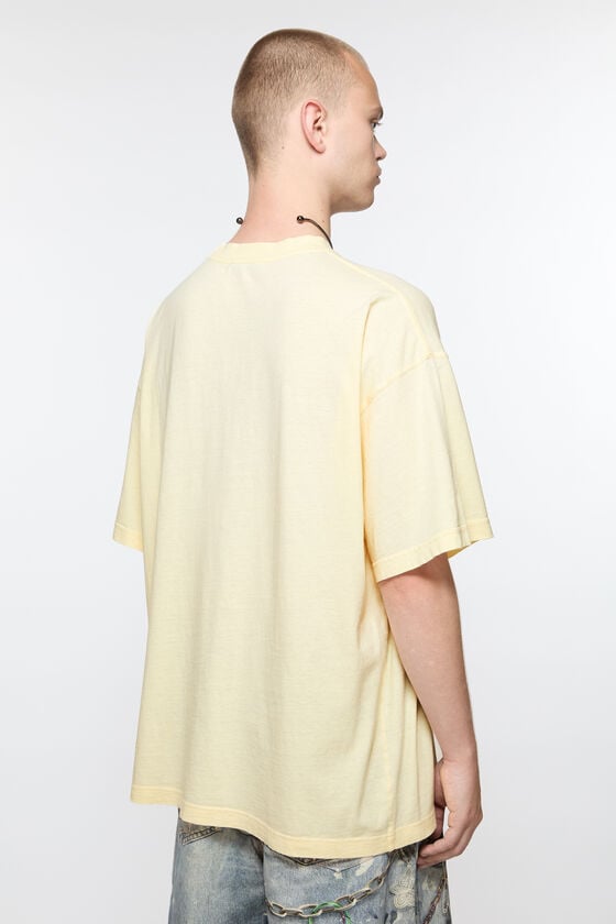 Acne Studios Verschwommenes Logo-T-Shirt - Entspannte Unisex-Passform VIP-Rabatte