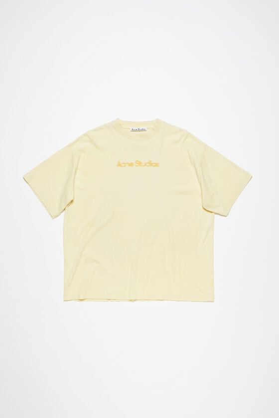 Acne Studios Verschwommenes Logo-T-Shirt - Entspannte Unisex-Passform VIP-Rabatte