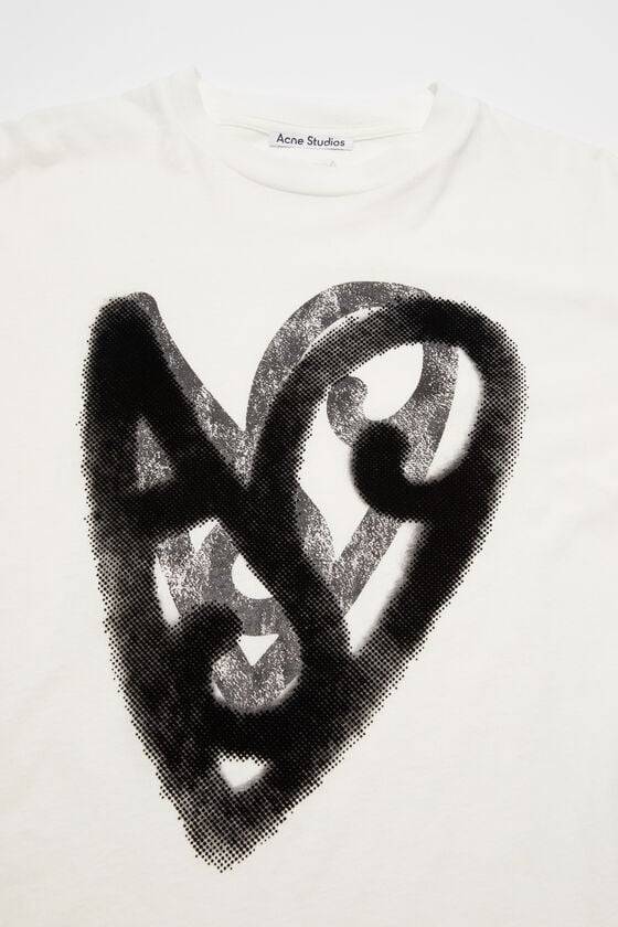 Acne Studios Bedrucktes T-Shirt Tiefpreis