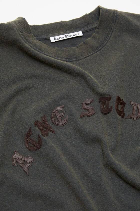 Acne Studios Logo-Langarm-T-Shirt Wochenangebot