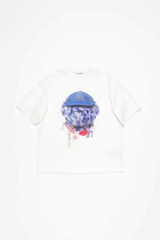 Acne Studios Bedrucktes T-Shirt – entspannte Passform Unisex Neueste Stile