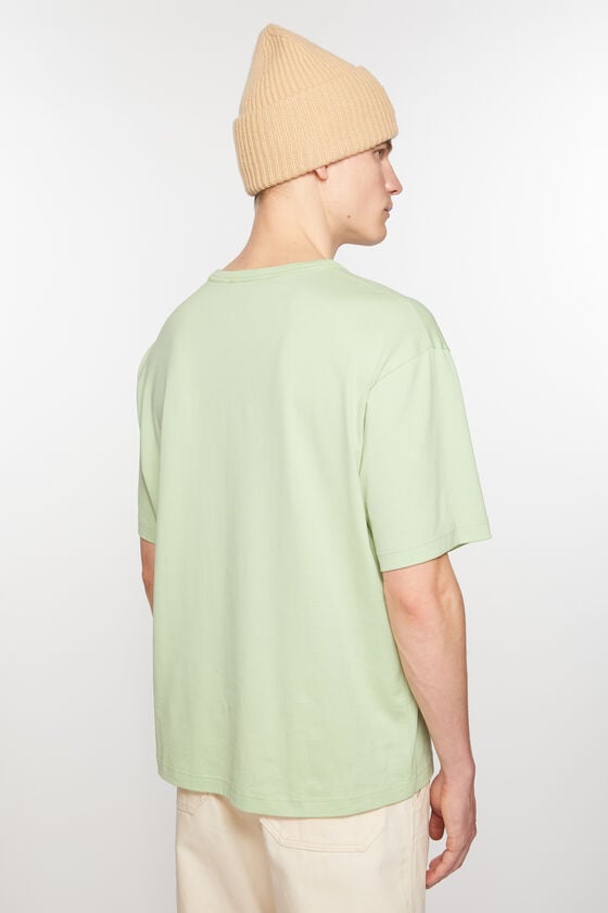 Acne Studios T-Shirt mit Rundhalsausschnitt - Lockere Passform Unisex Letzter Tag