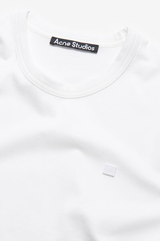 Acne Studios T-Shirt mit Rundhalsausschnitt - Normale Passform Unisex Bis zu 60% Rabatt