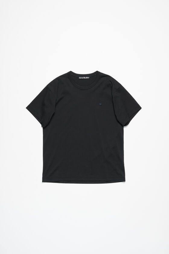 Acne Studios T-Shirt mit Rundhalsausschnitt - Normale Passform Unisex Sonderangebot der Fabrik